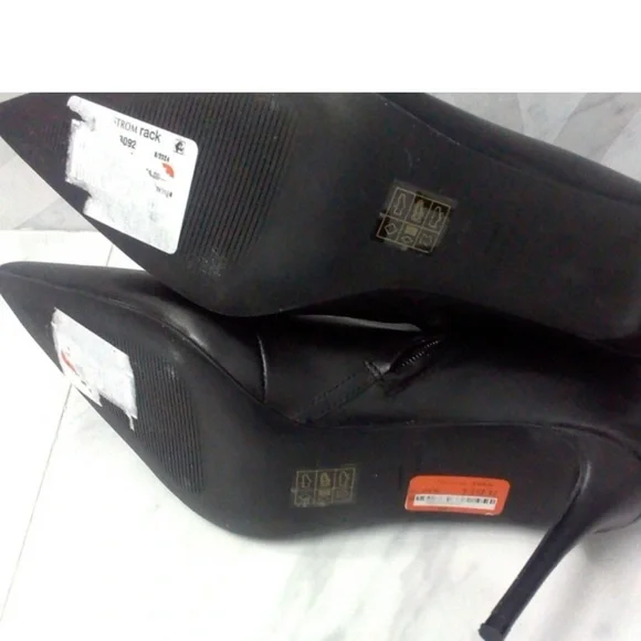 NEW Kurt Geiger Belgravia Eye Boot Black Leather Size 40.5, FITS SIZE 9.5 - Picture 3 of 6